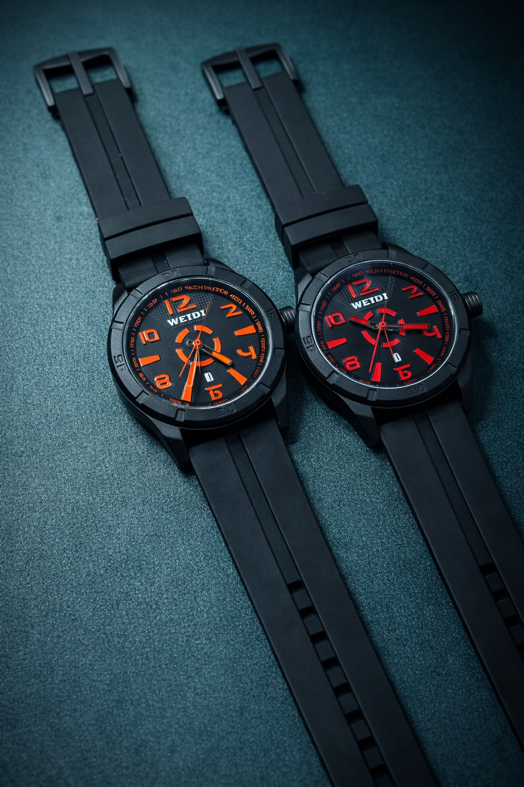 Weidi Silicone Strap Watch