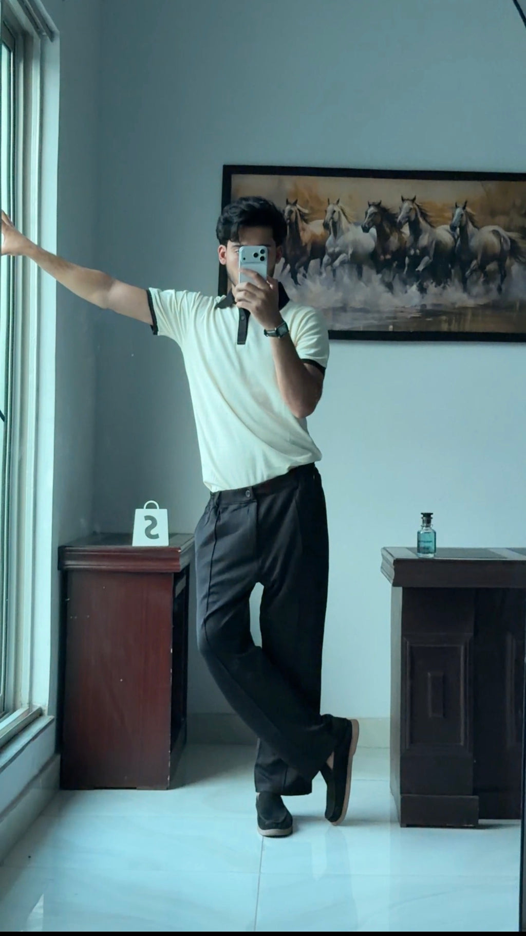 Contrast Polo