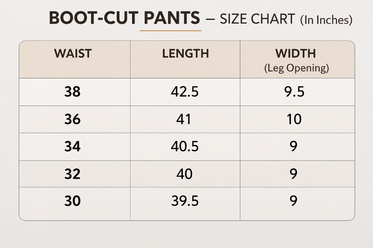 Boot-Cut Pants
