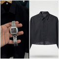Linen Cropped + PP Square