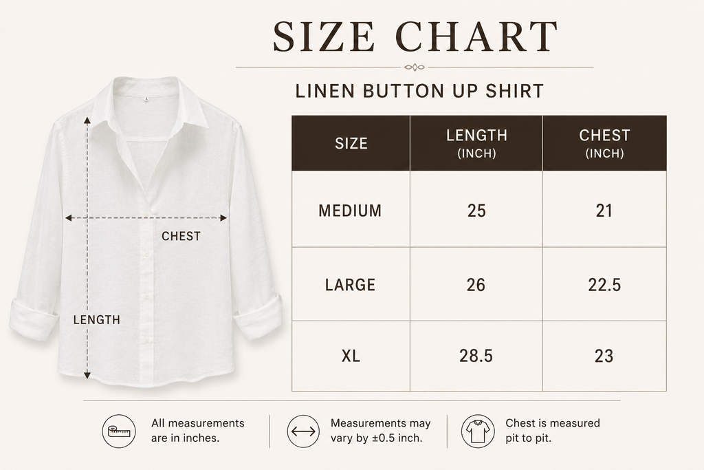 Linen Button-Up Shirt